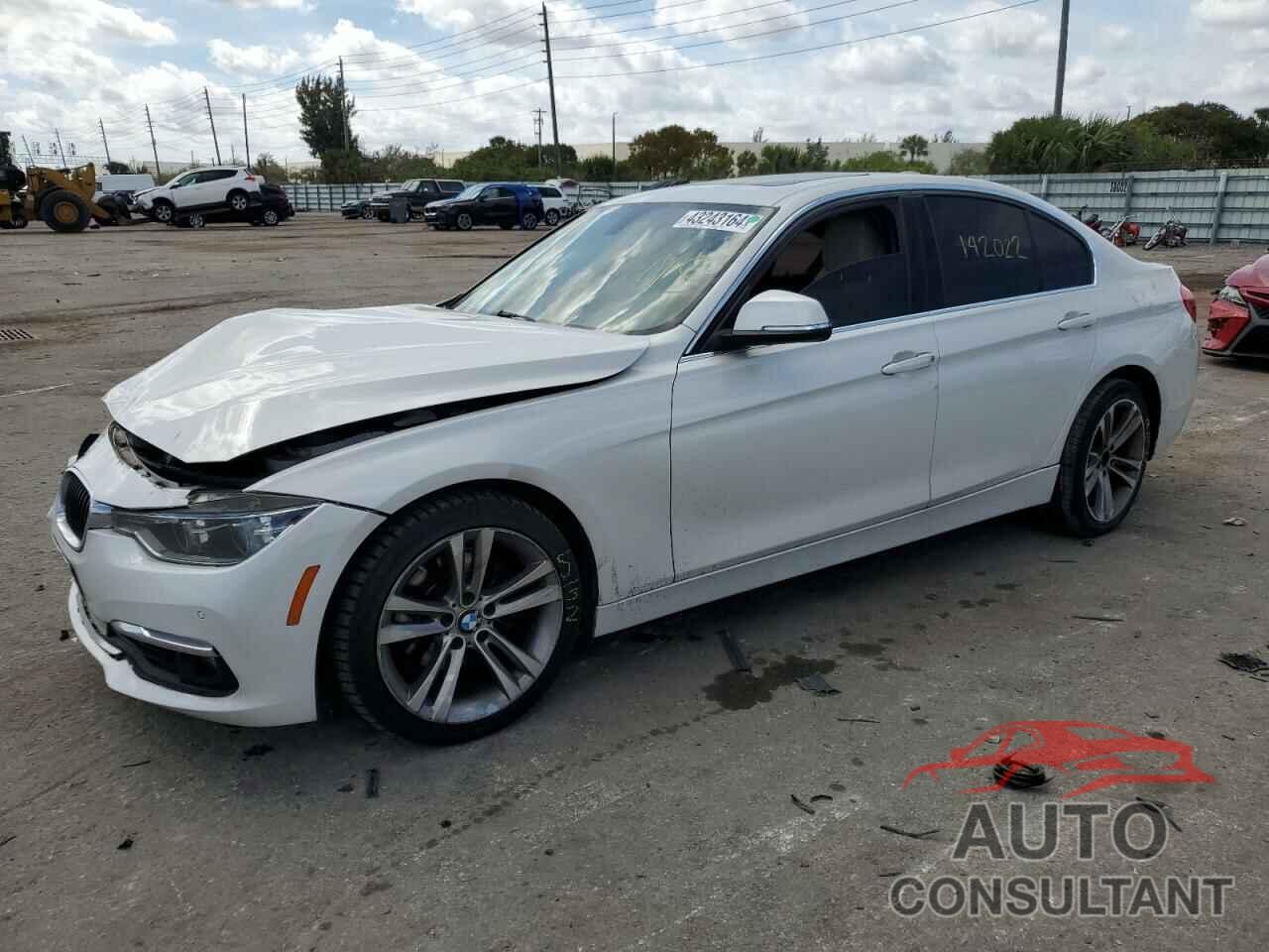 BMW 3 SERIES 2016 - WBA8E9C5XGK644021