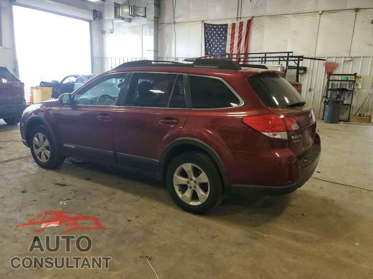 SUBARU OUTBACK 2012 - 4S4BRCCC3C3204604
