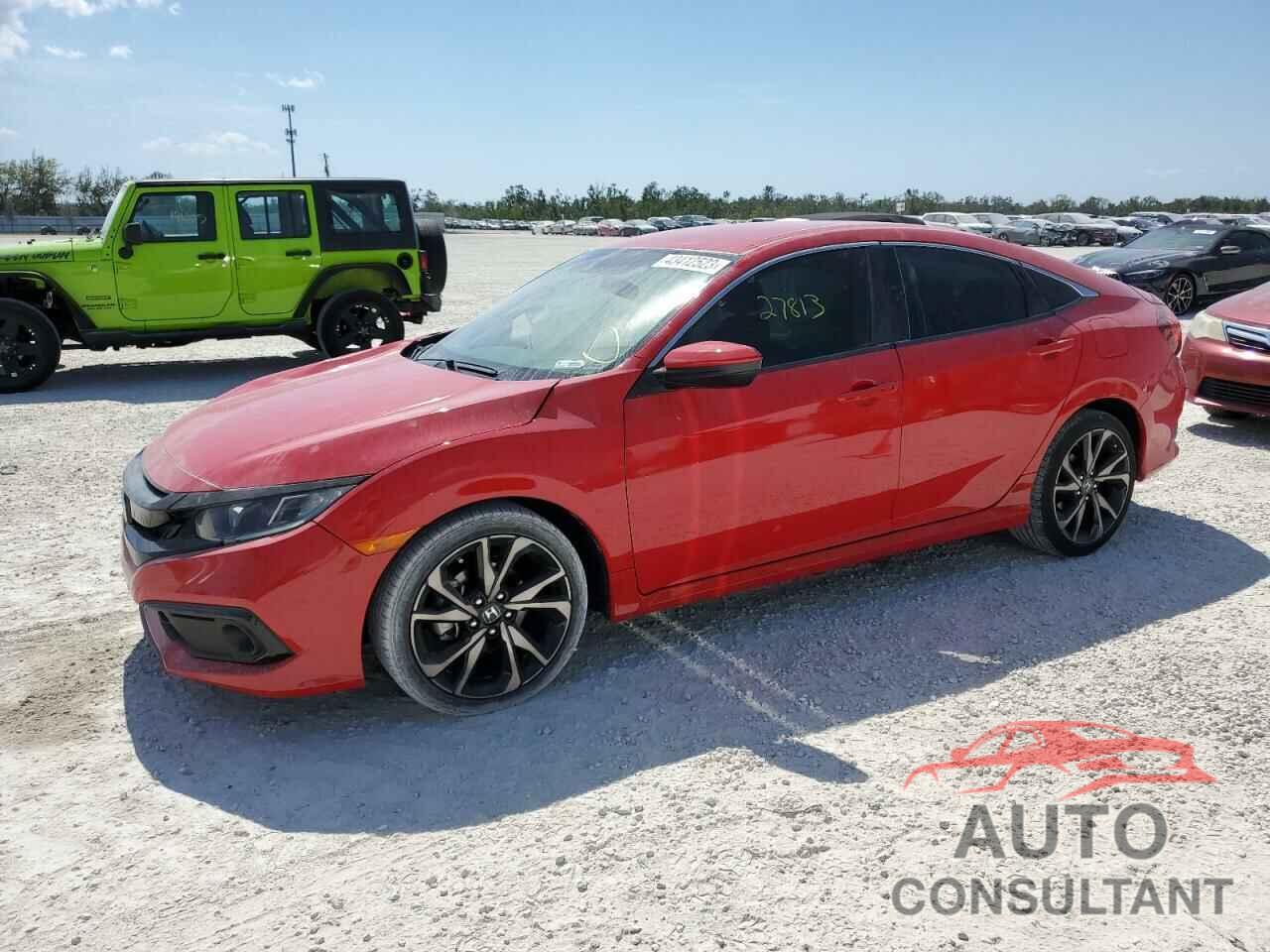 HONDA CIVIC 2021 - 2HGFC2F88MH510660