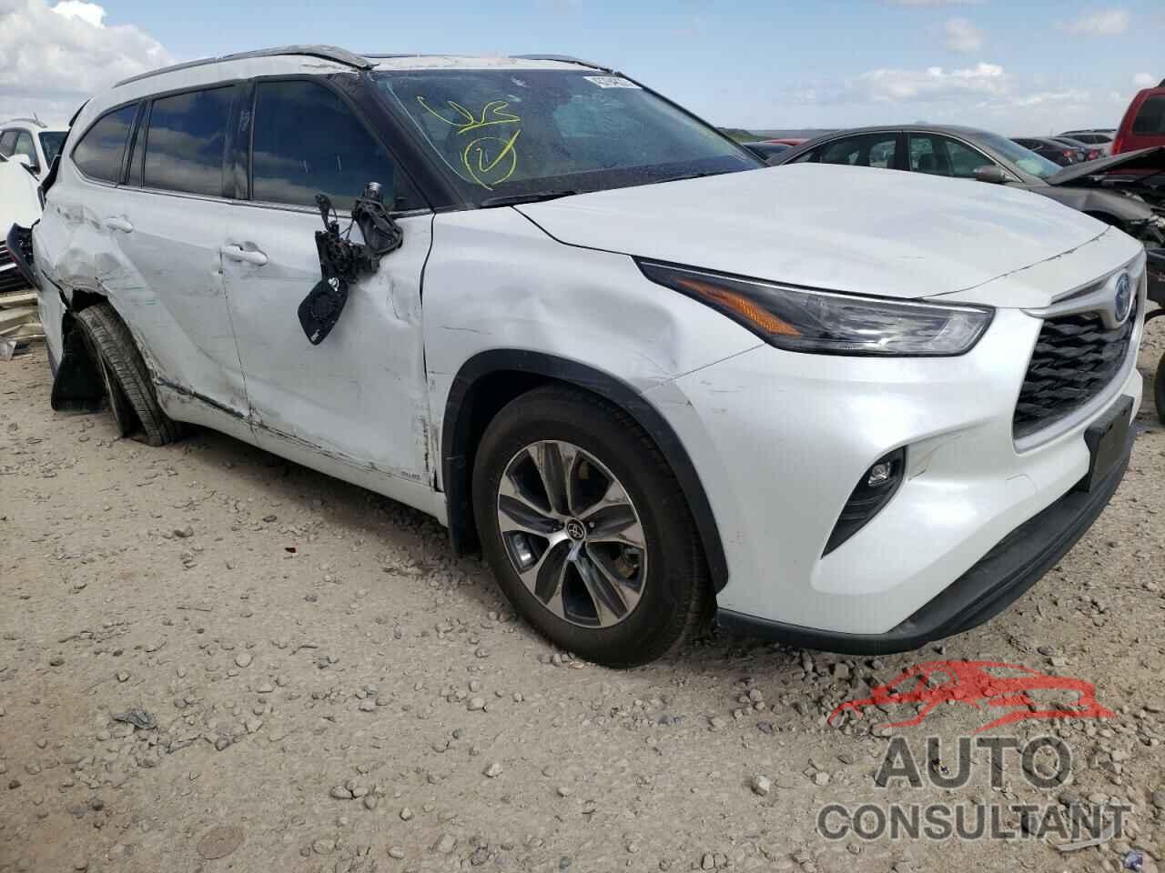 TOYOTA HIGHLANDER 2022 - 5TDGBRCH9NS548999