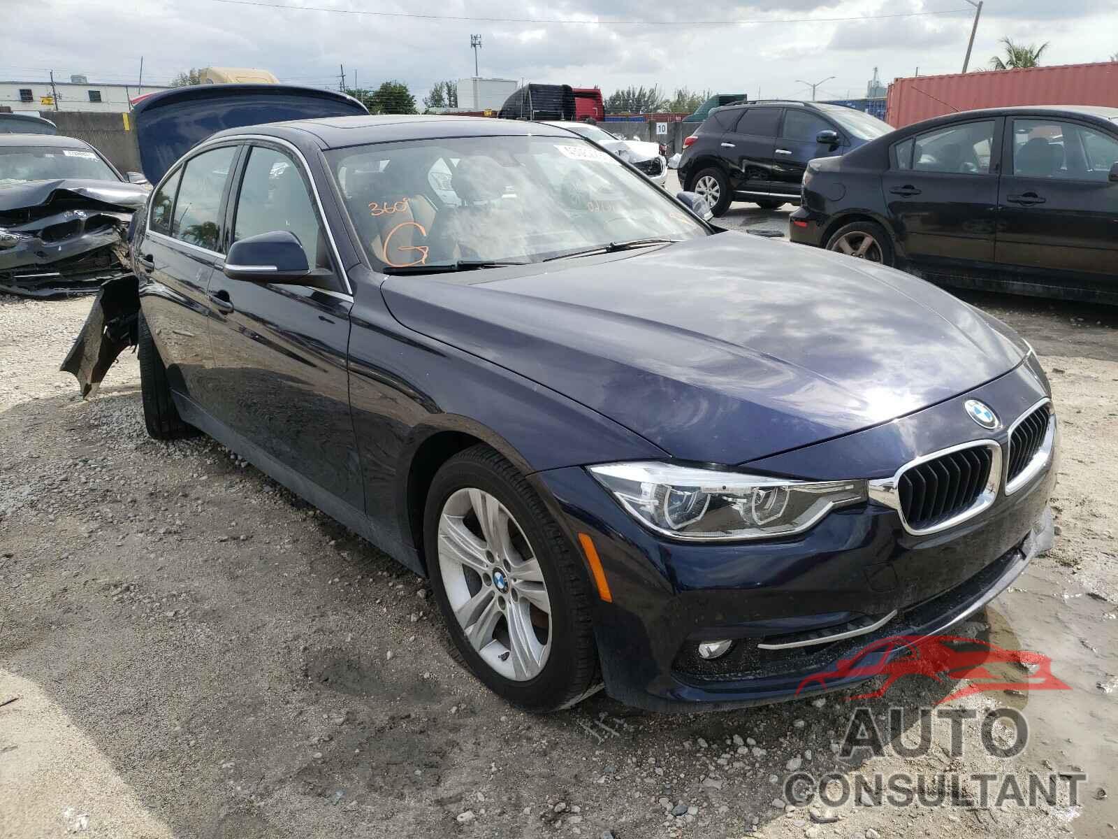 BMW 3 SERIES 2017 - WBA8B9G31HNU53024