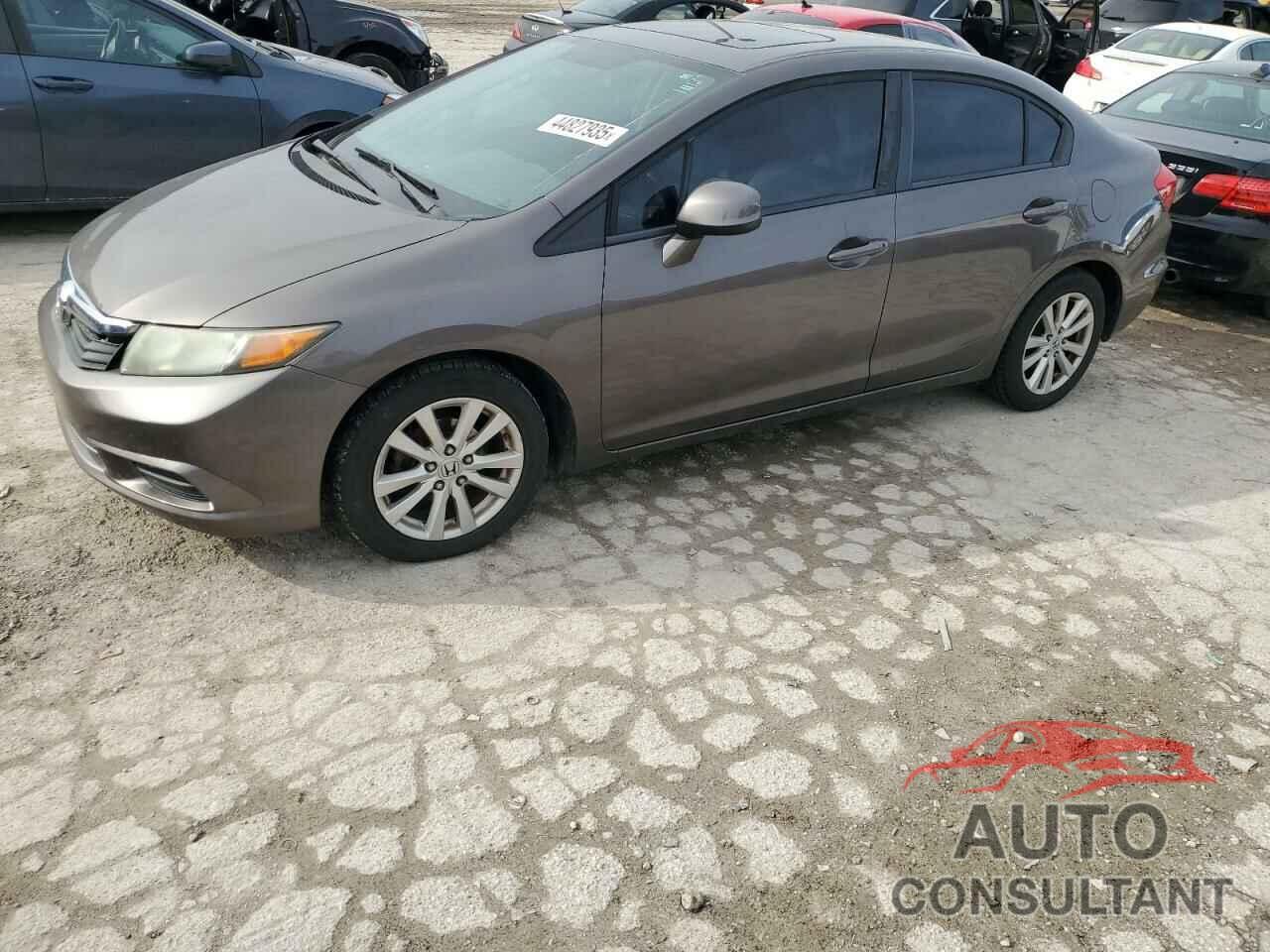 HONDA CIVIC 2012 - 19XFB2F93CE024262