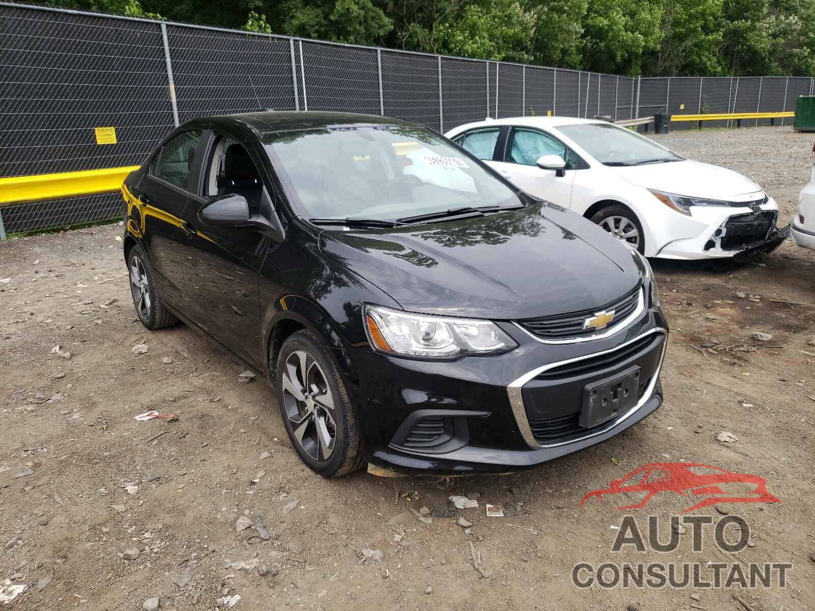 CHEVROLET SONIC 2020 - 1G1JF5SB1L4112293