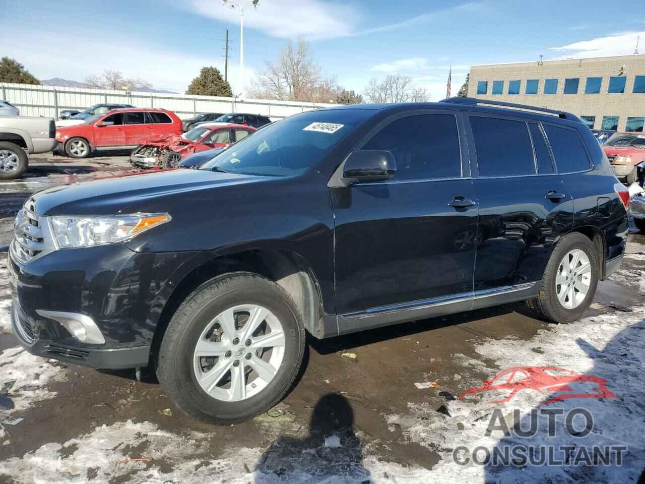 TOYOTA HIGHLANDER 2013 - 5TDBK3EH8DS253640