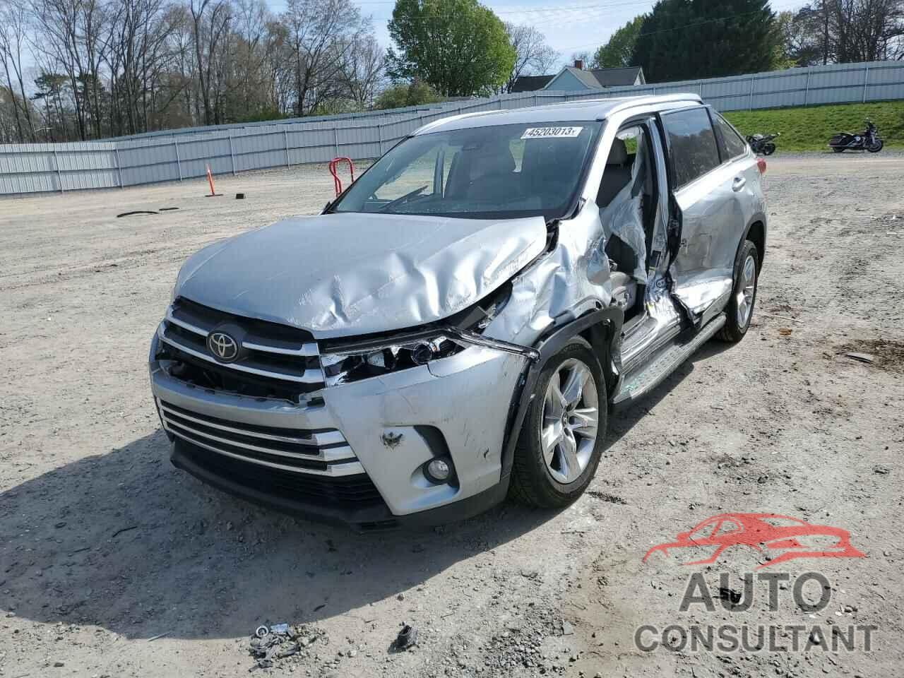 TOYOTA HIGHLANDER 2018 - 5TDYZRFH9JS281823