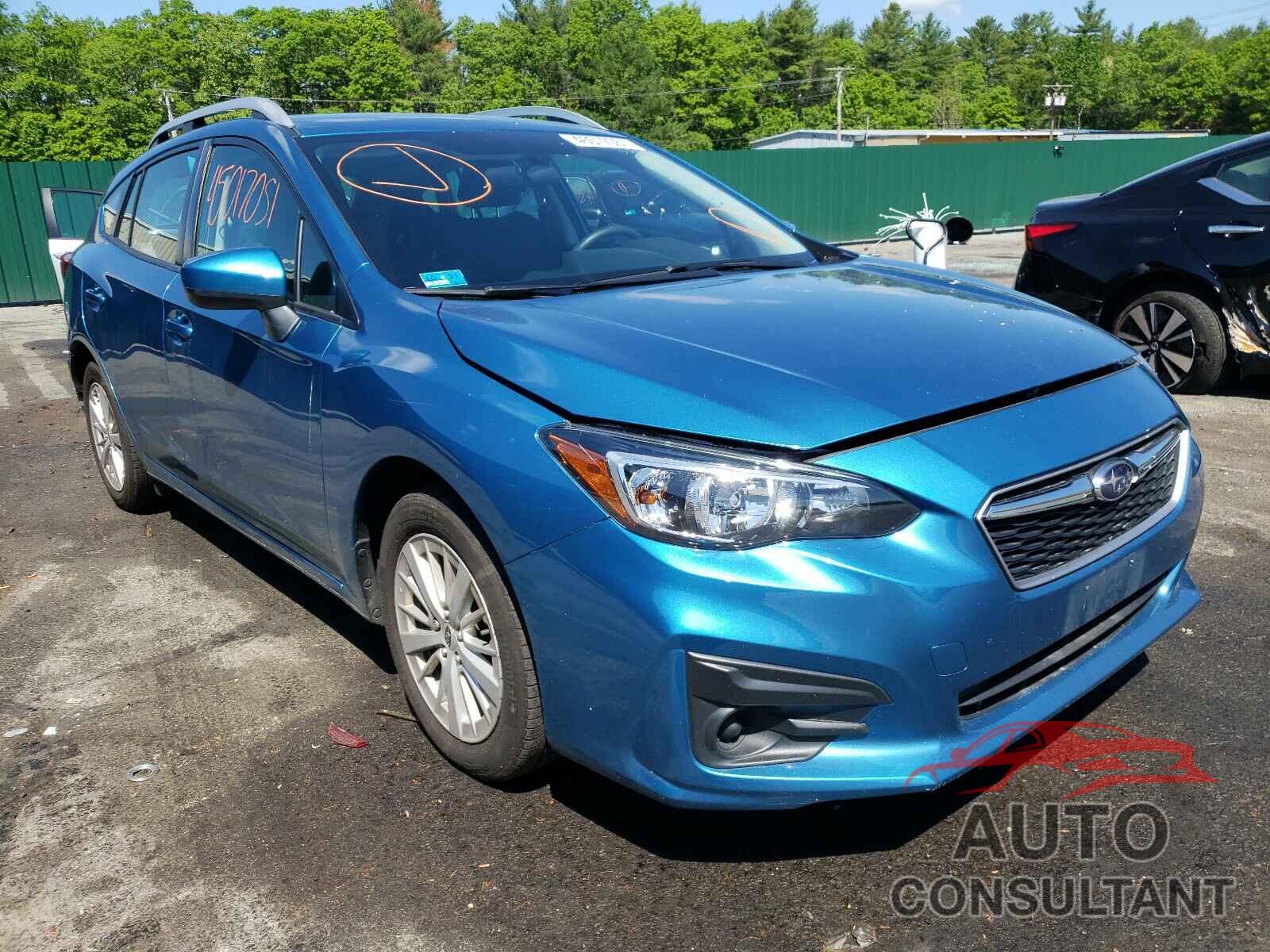 SUBARU IMPREZA 2017 - 4S3GTAB68H3747157
