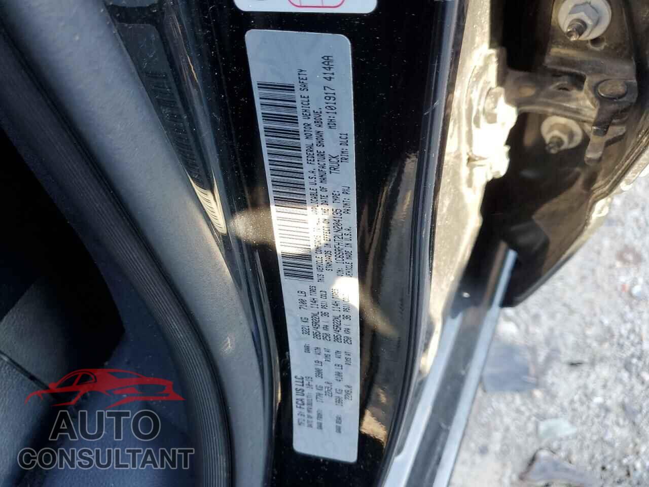 RAM 1500 2020 - 1C6SRFHT2LN204135