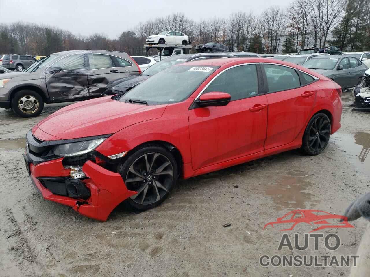 HONDA CIVIC 2019 - 2HGFC2F83KH578216