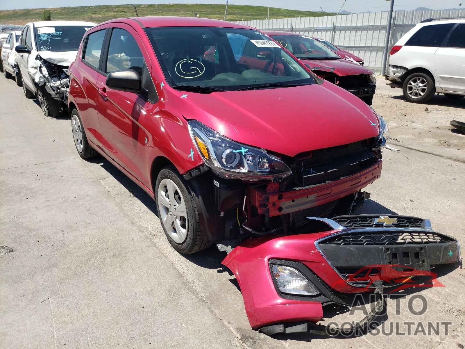 CHEVROLET SPARK 2019 - KL8CB6SA2KC739154