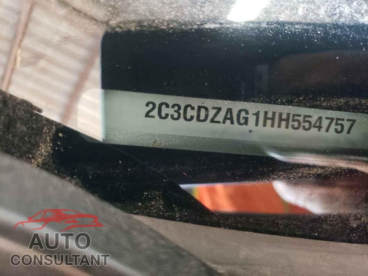 DODGE CHALLENGER 2017 - 2C3CDZAG1HH554757
