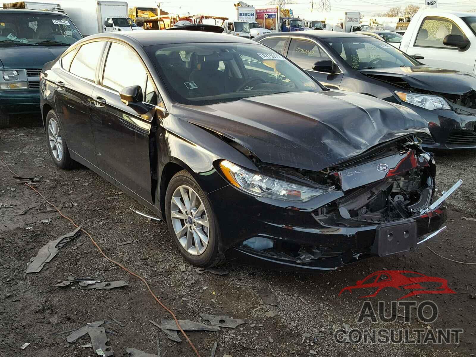 FORD FUSION 2017 - 3FA6P0H75HR199068