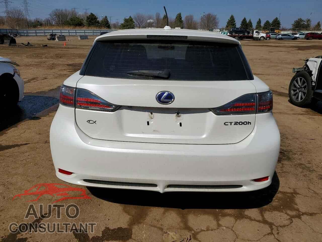 LEXUS CT 200 2011 - JTHKD5BH1B2035715