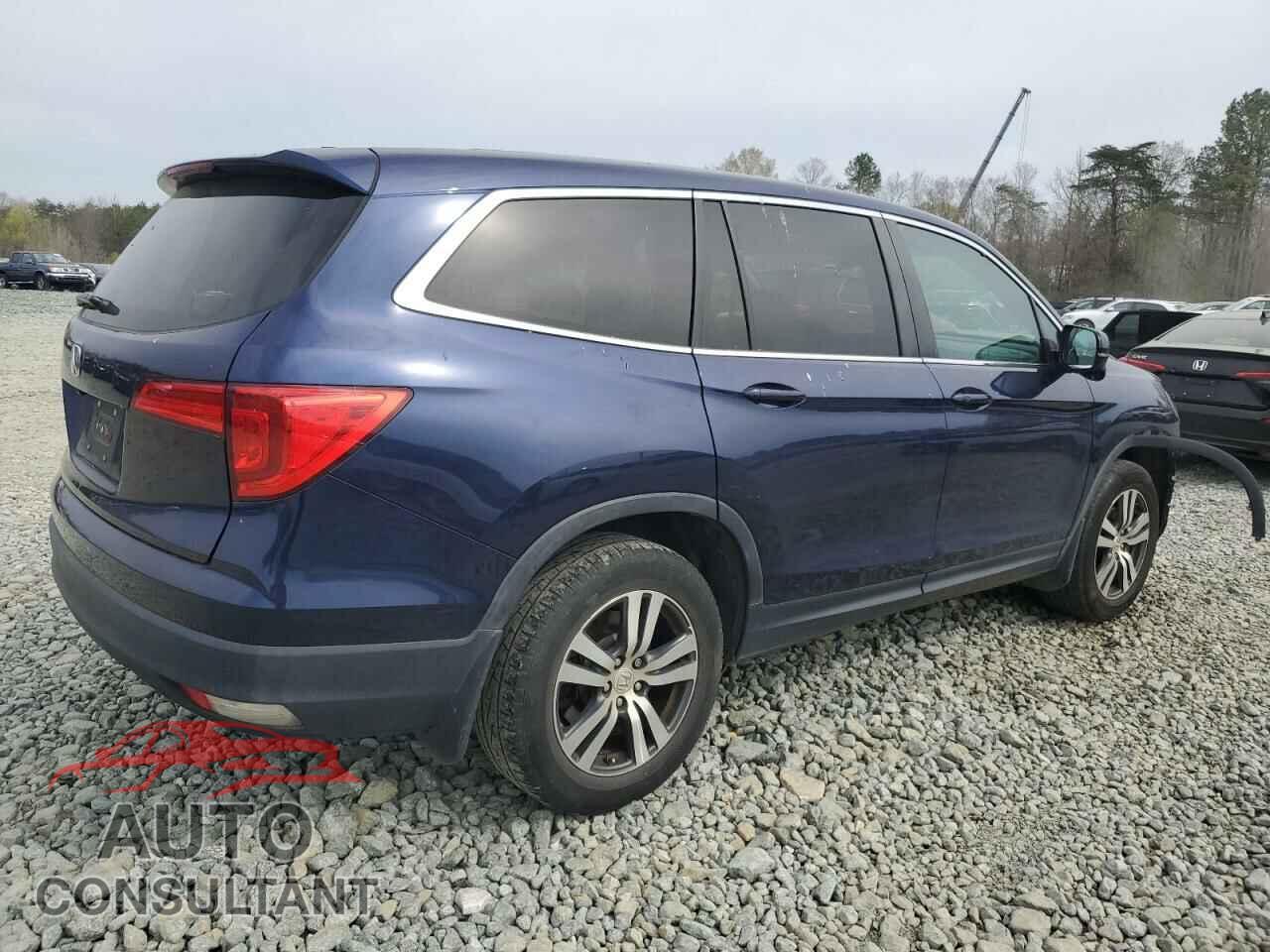 HONDA PILOT 2017 - 5FNYF5H43HB010606