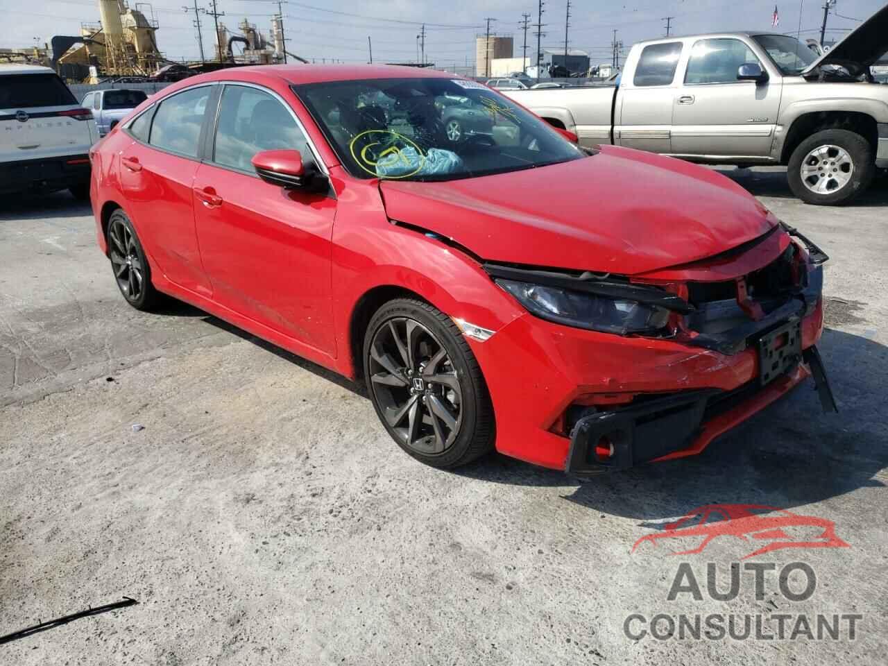 HONDA CIVIC 2019 - 2HGFC2F80KH577413