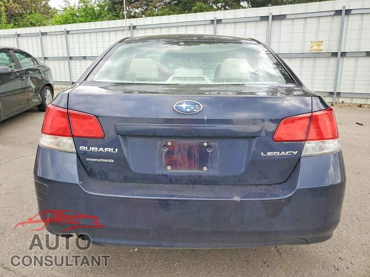 SUBARU LEGACY 2012 - 4S3BMCC62C3037438