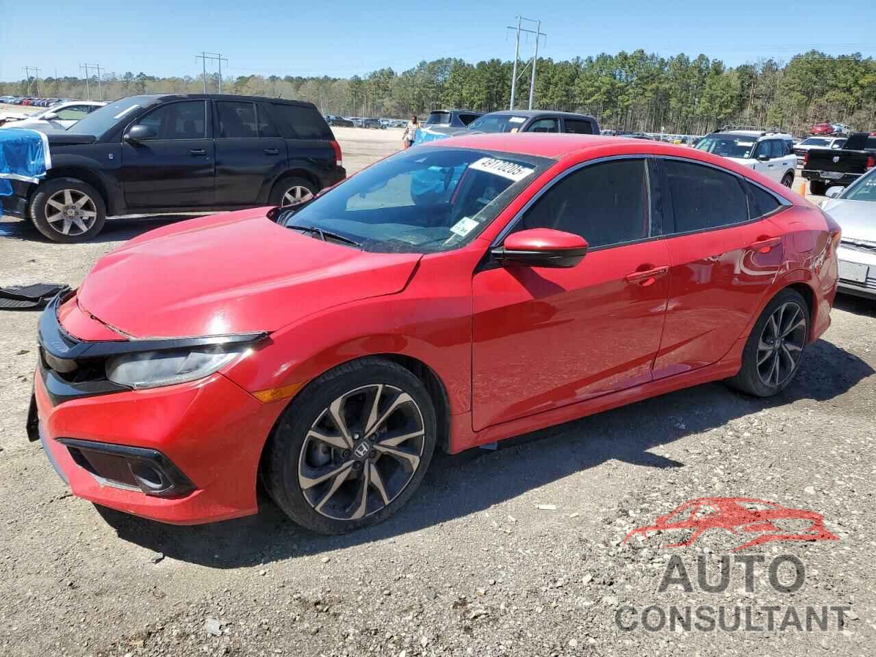 HONDA CIVIC 2019 - 2HGFC2F85KH540146