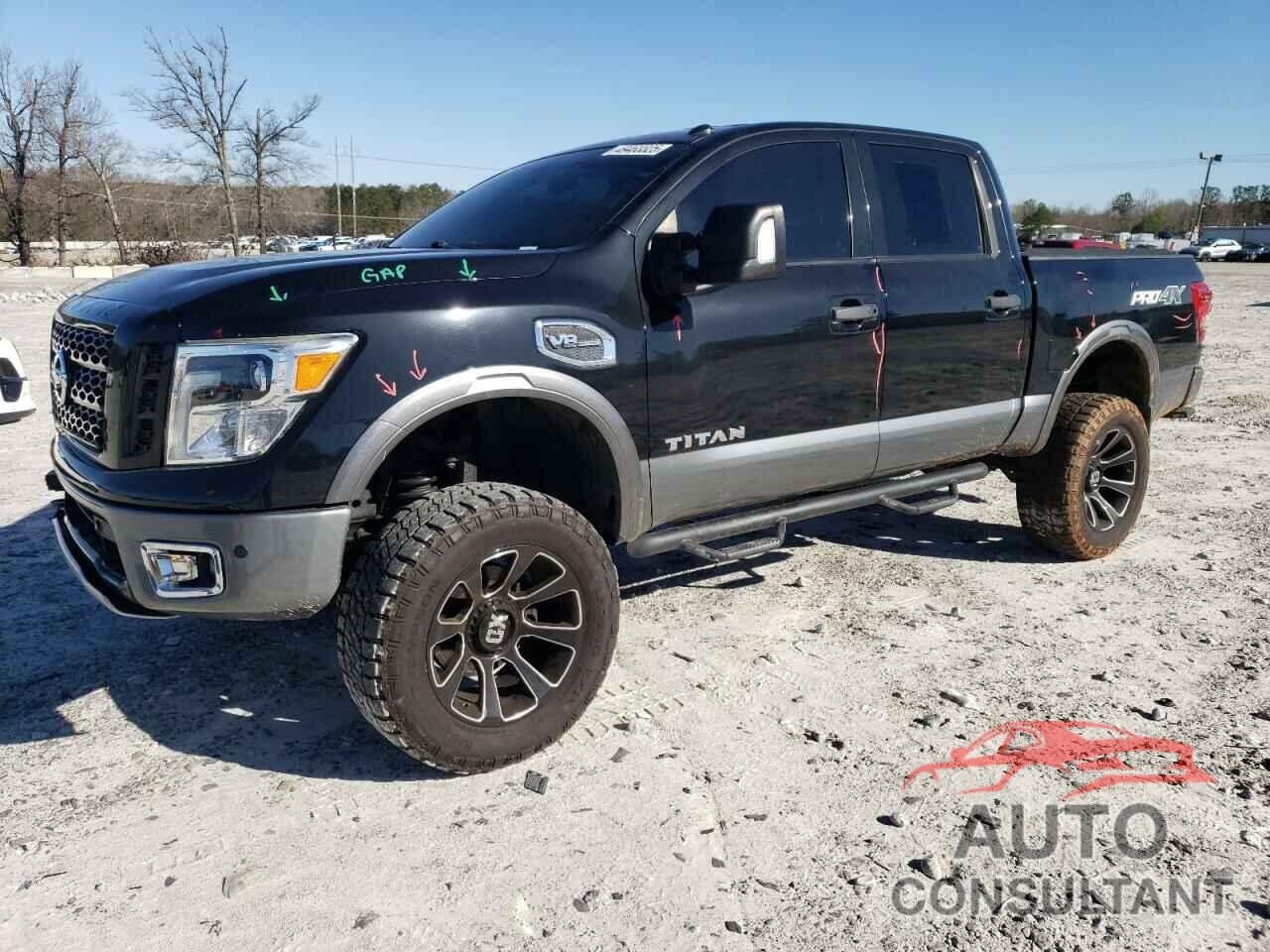 NISSAN TITAN 2017 - 1N6AA1E56HN541674