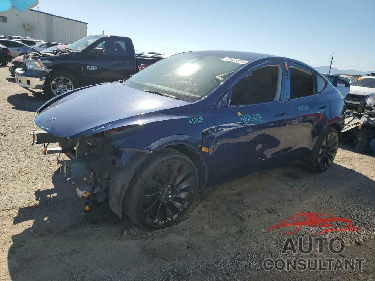 TESLA MODEL Y 2022 - 7SAYGDEF7NF554103