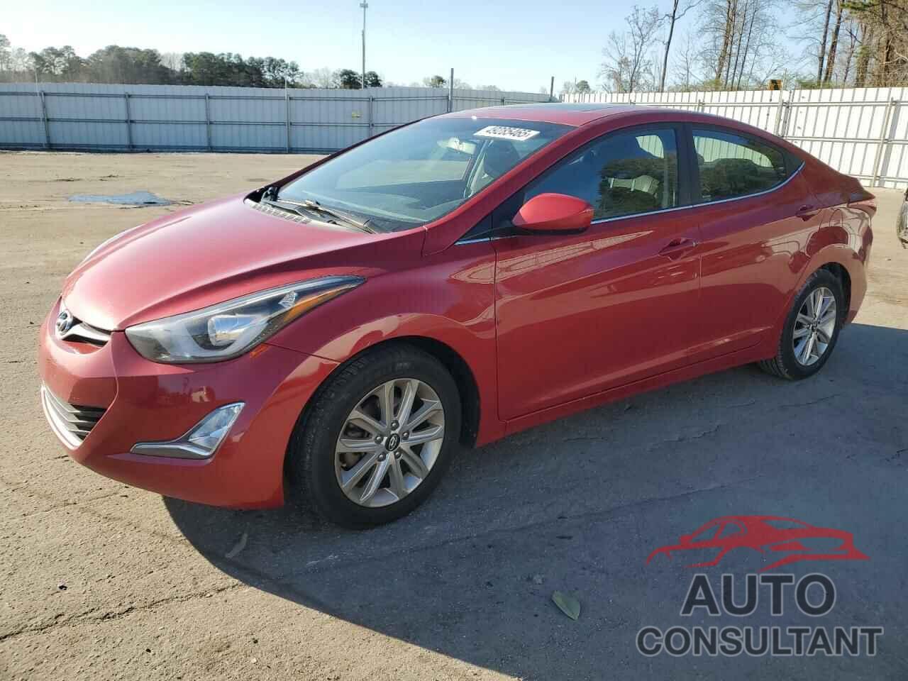 HYUNDAI ELANTRA 2015 - KMHDH4AE1FU237685