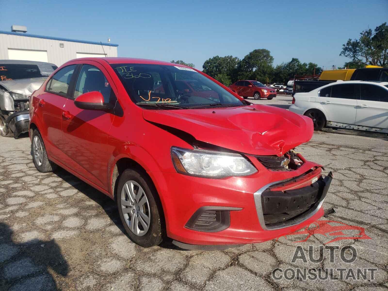 CHEVROLET SONIC 2017 - 1G1JB5SH0H4124149