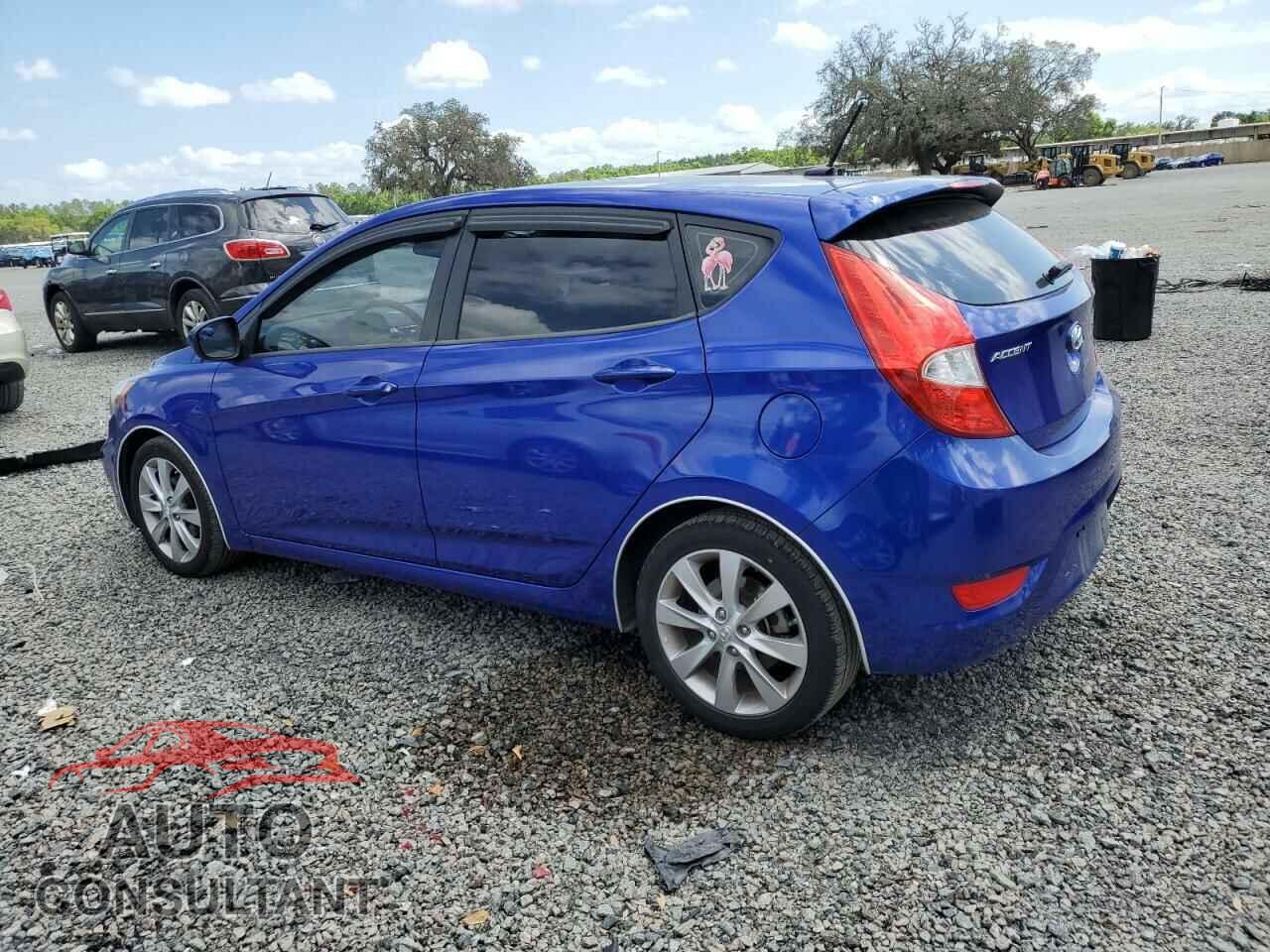 HYUNDAI ACCENT 2012 - KMHCU5AE9CU015906