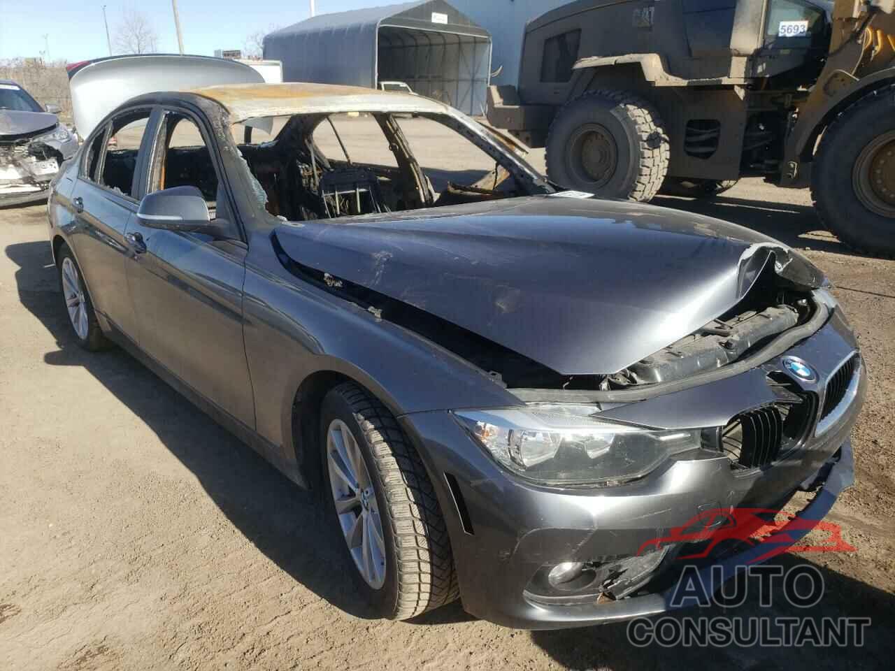 BMW 3 SERIES 2016 - WBA8A3C58GK689242