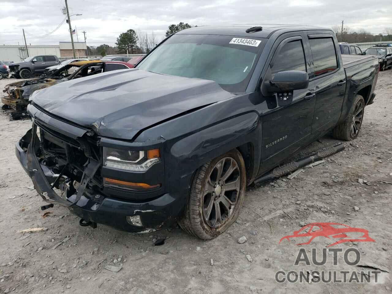 CHEVROLET SILVERADO 2017 - 3GCUKREC9HG345103