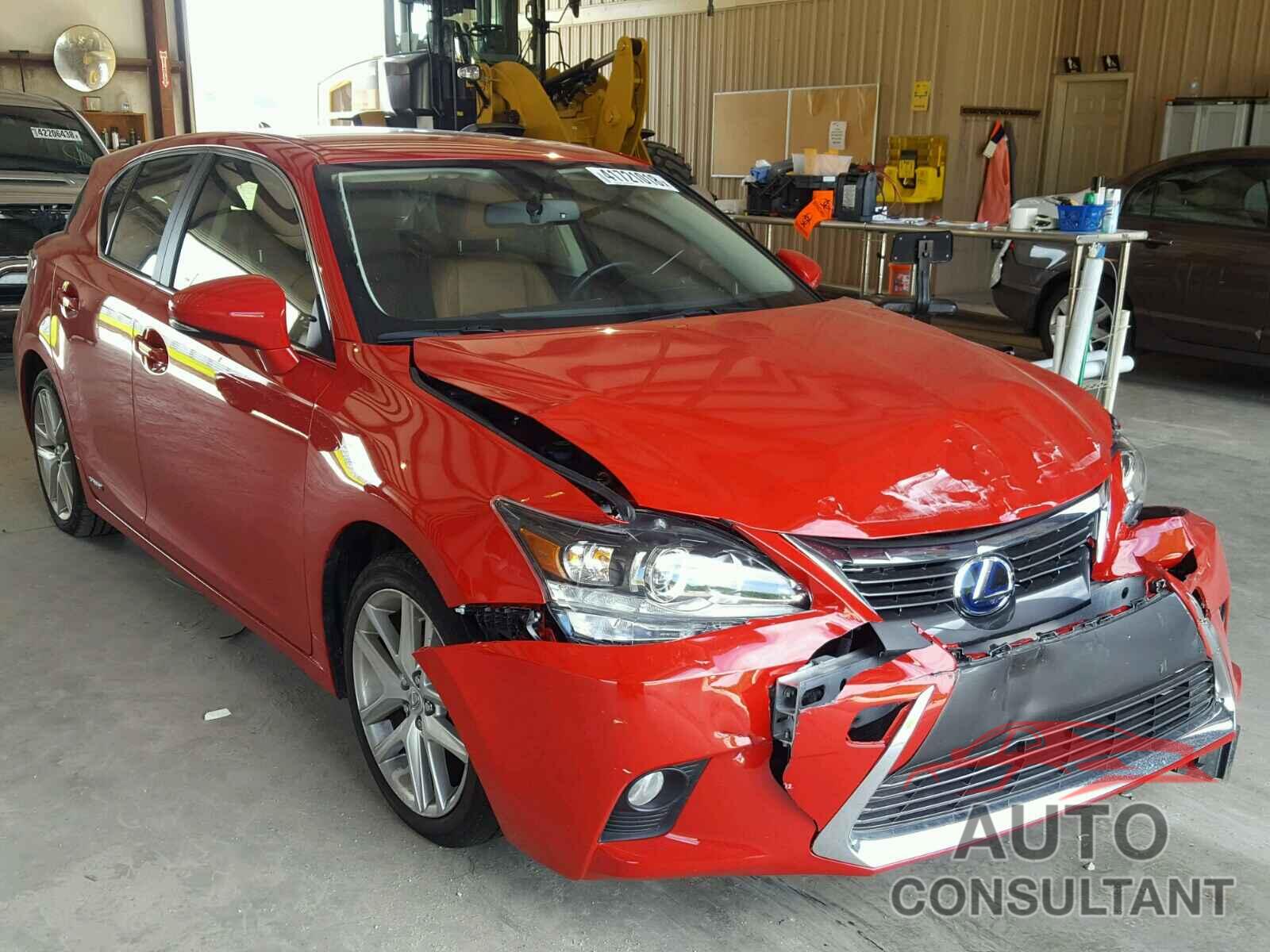 LEXUS CT 200 2017 - JTHKD5BH0H2293331