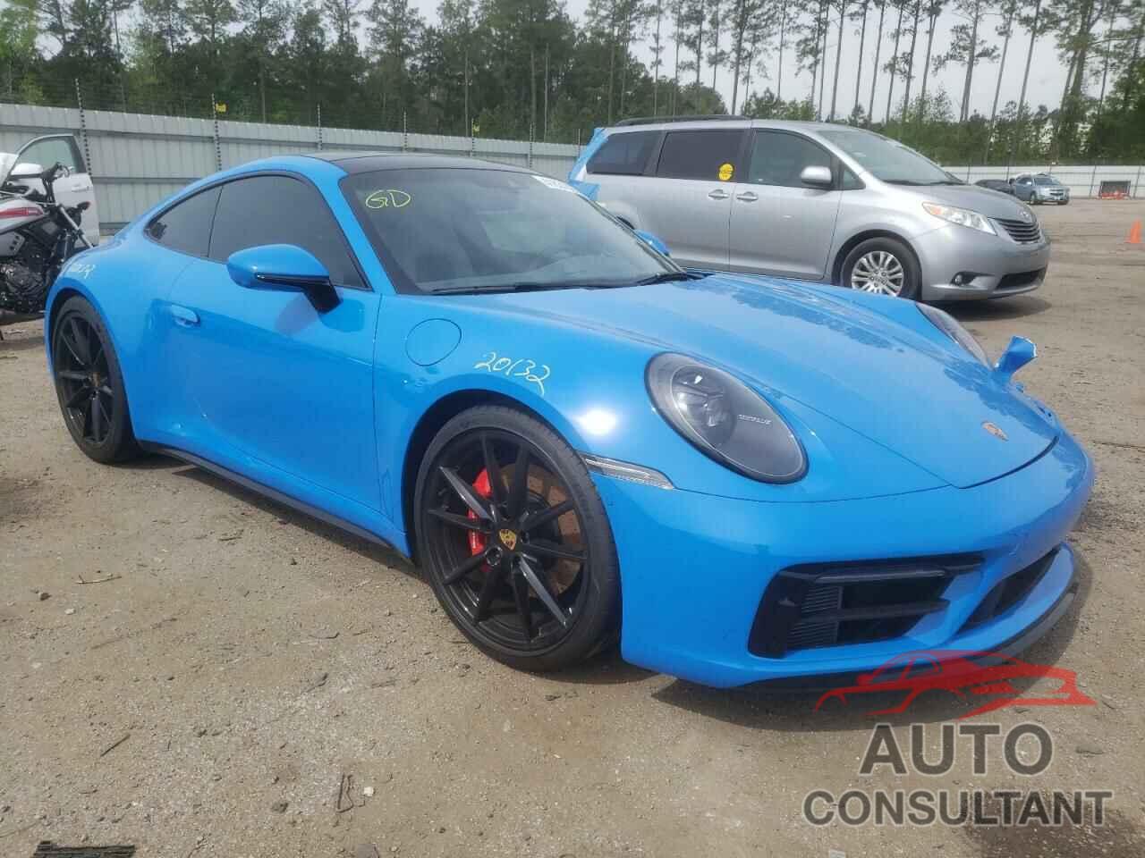 PORSCHE 911 2022 - WP0AB2A90NS220757