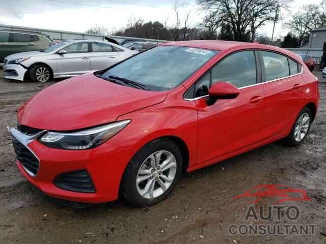 CHEVROLET CRUZE 2019 - 3G1BE6SM9KS594234