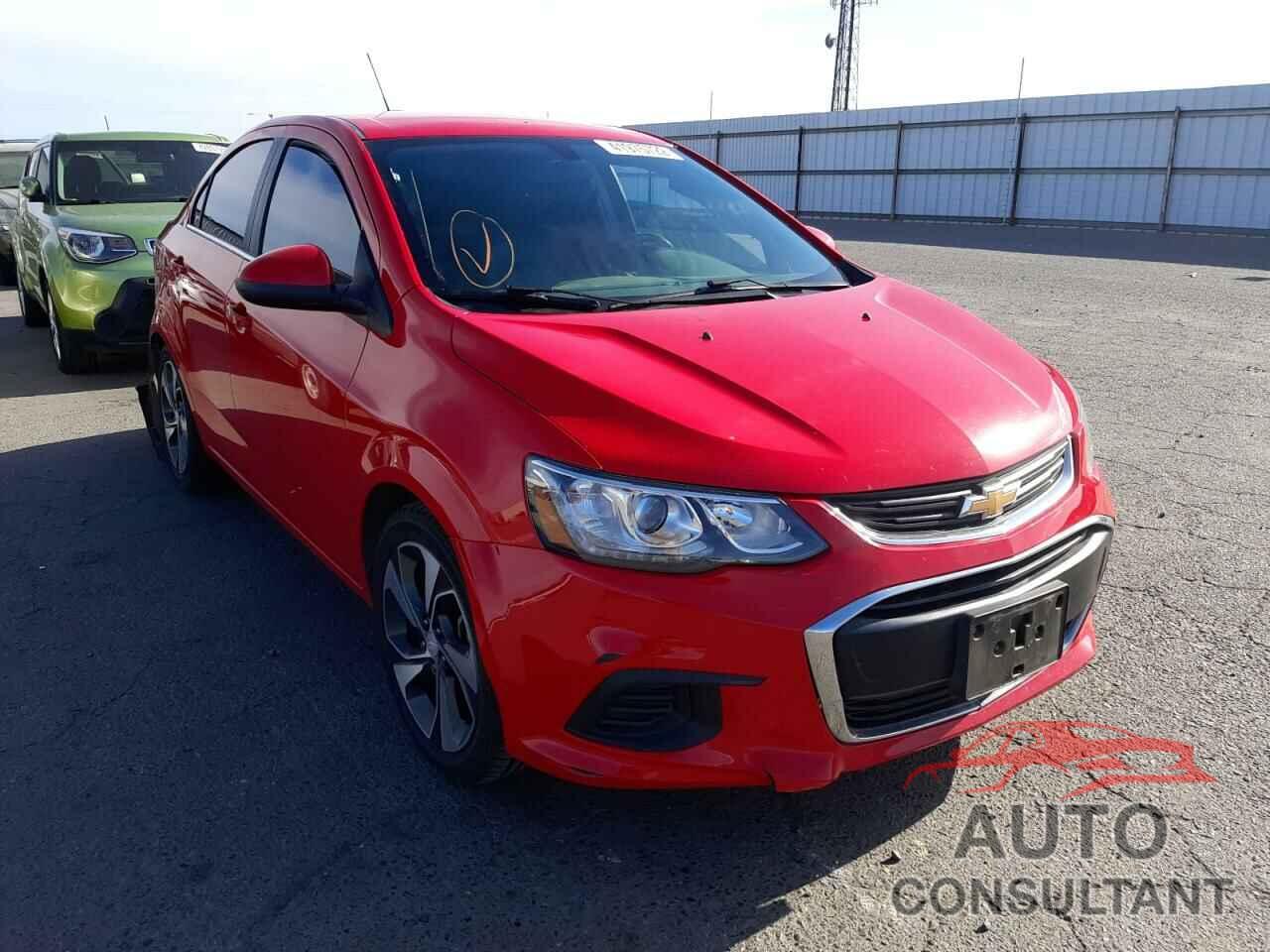 CHEVROLET SONIC 2017 - 1G1JF5SB3H4111931