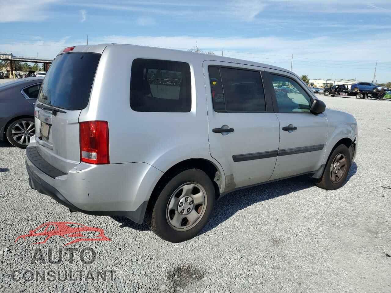 HONDA PILOT 2013 - 5FNYF3H25DB037481