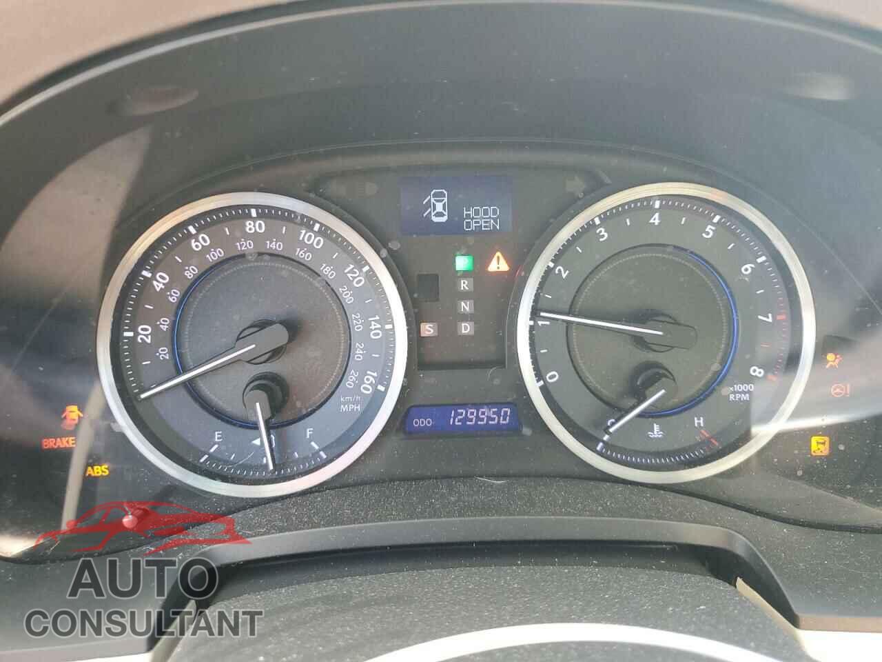 LEXUS IS 2012 - JTHBE5C26C5030856