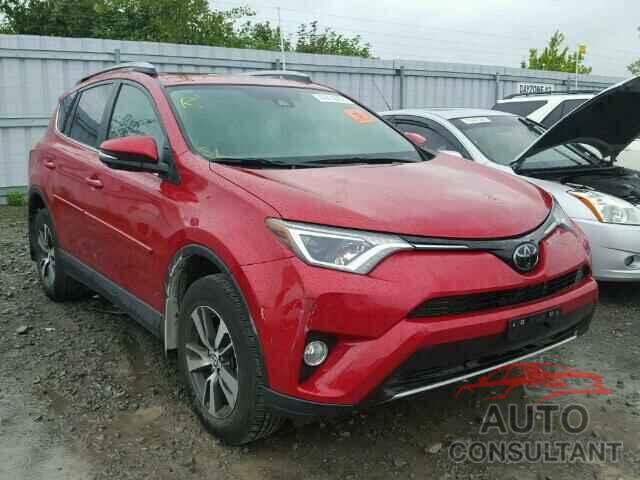TOYOTA RAV4 XLE 2017 - 2T3RFREV6HW540703
