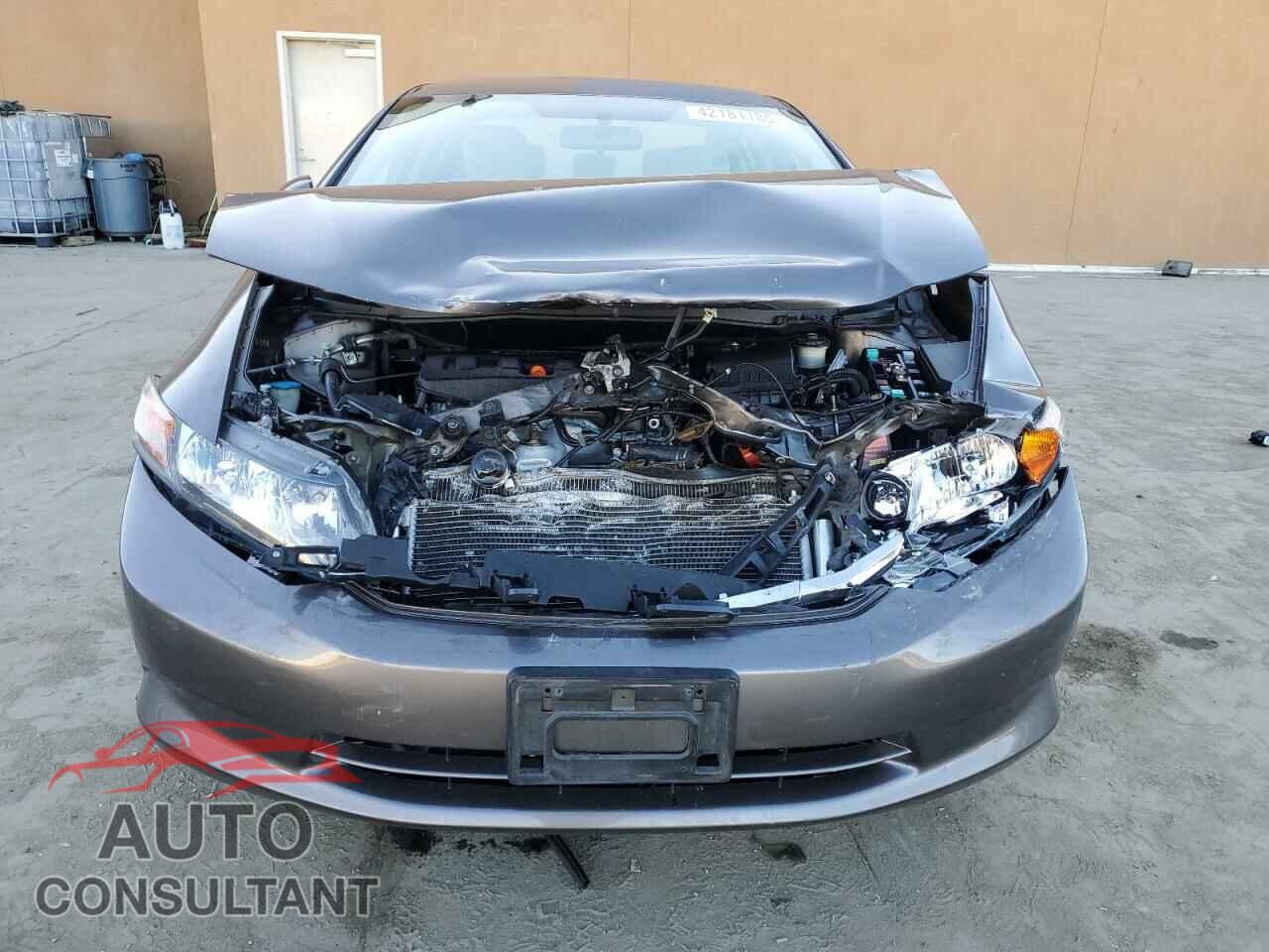 HONDA CIVIC 2012 - 19XFB2F58CE370384
