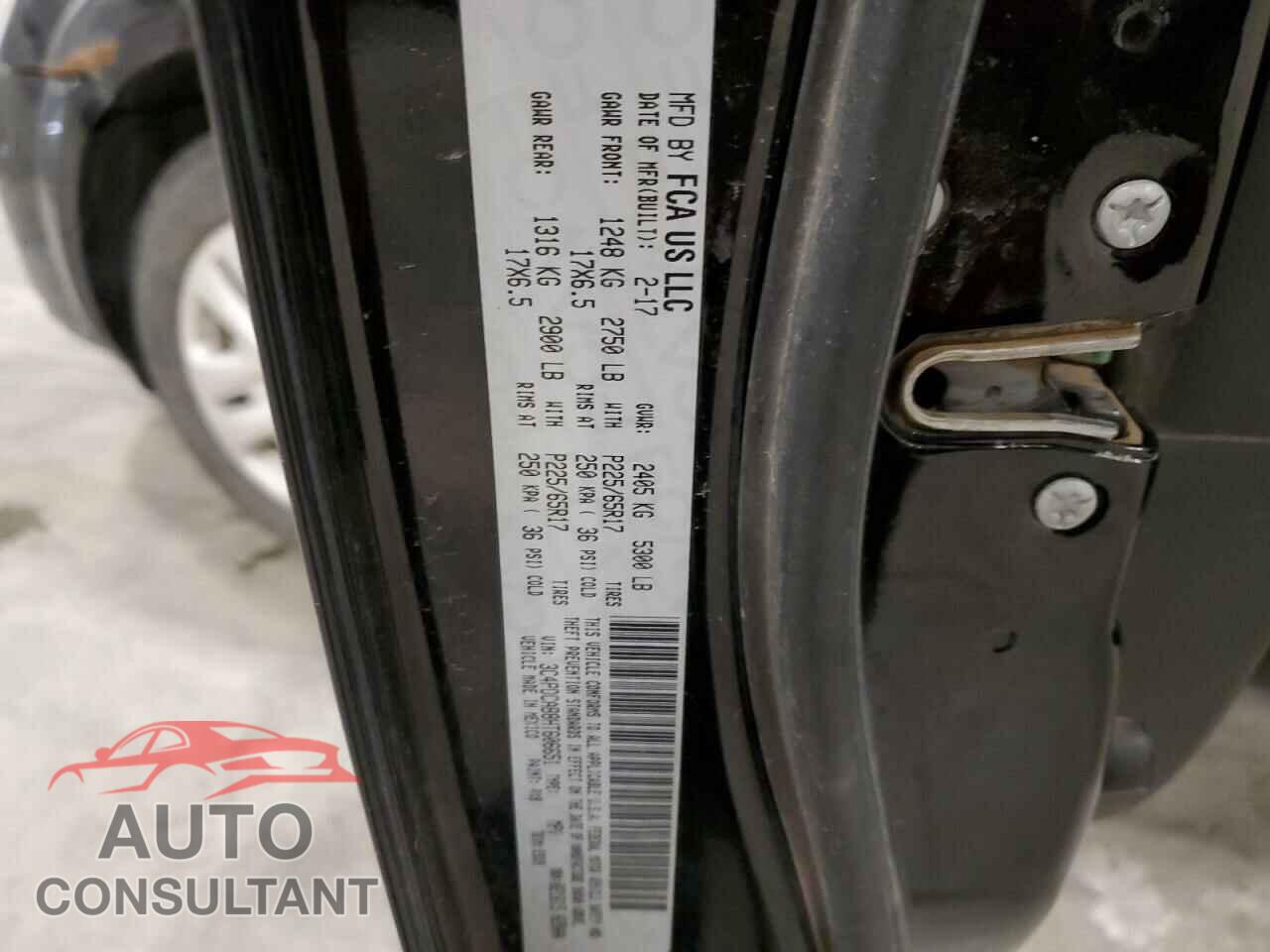DODGE JOURNEY 2017 - 3C4PDCAB8HT606651