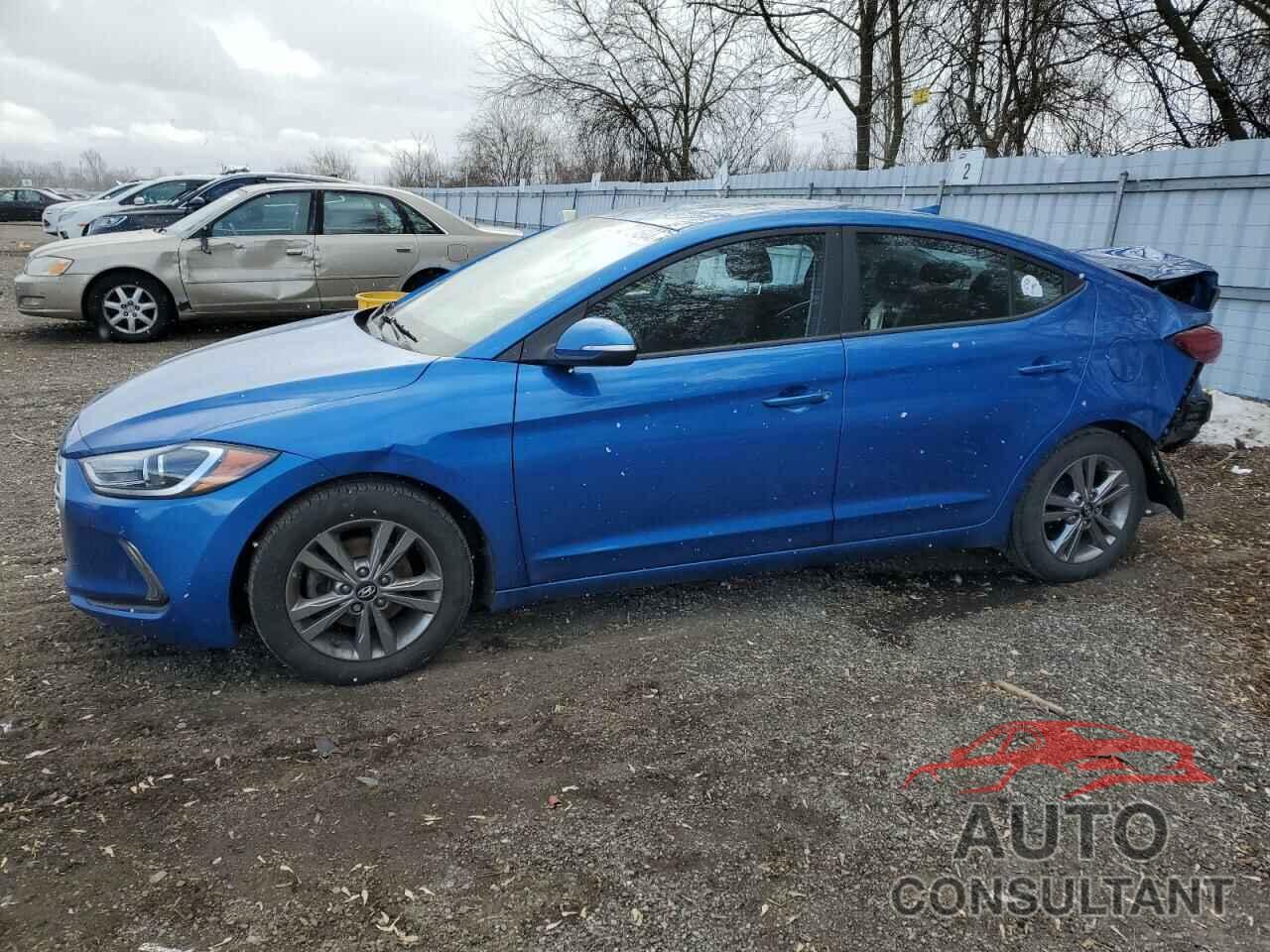 HYUNDAI ELANTRA 2018 - KMHD84LFXJU701992