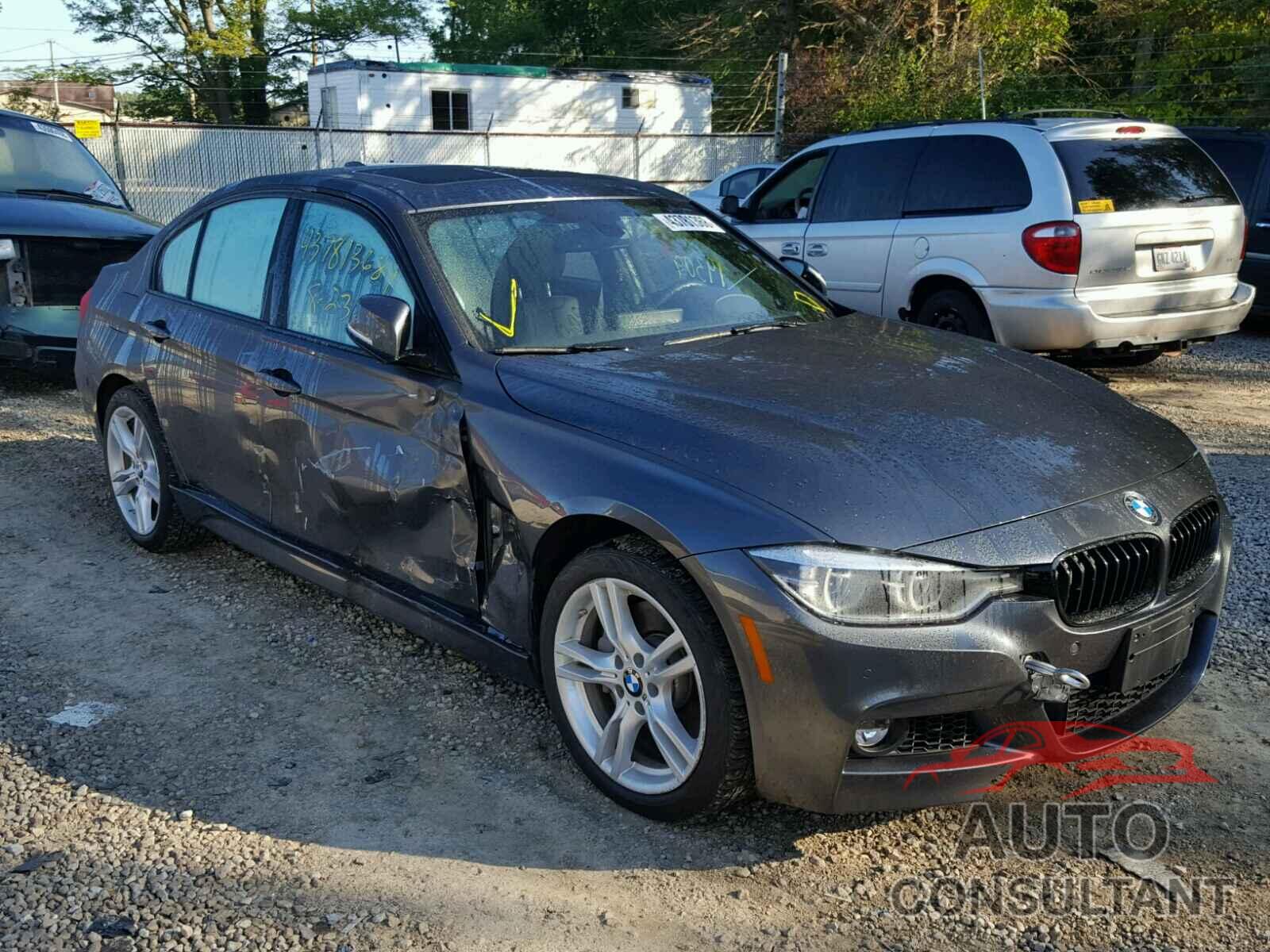 BMW 3 SERIES 2017 - WBA8B7G53HNU37011