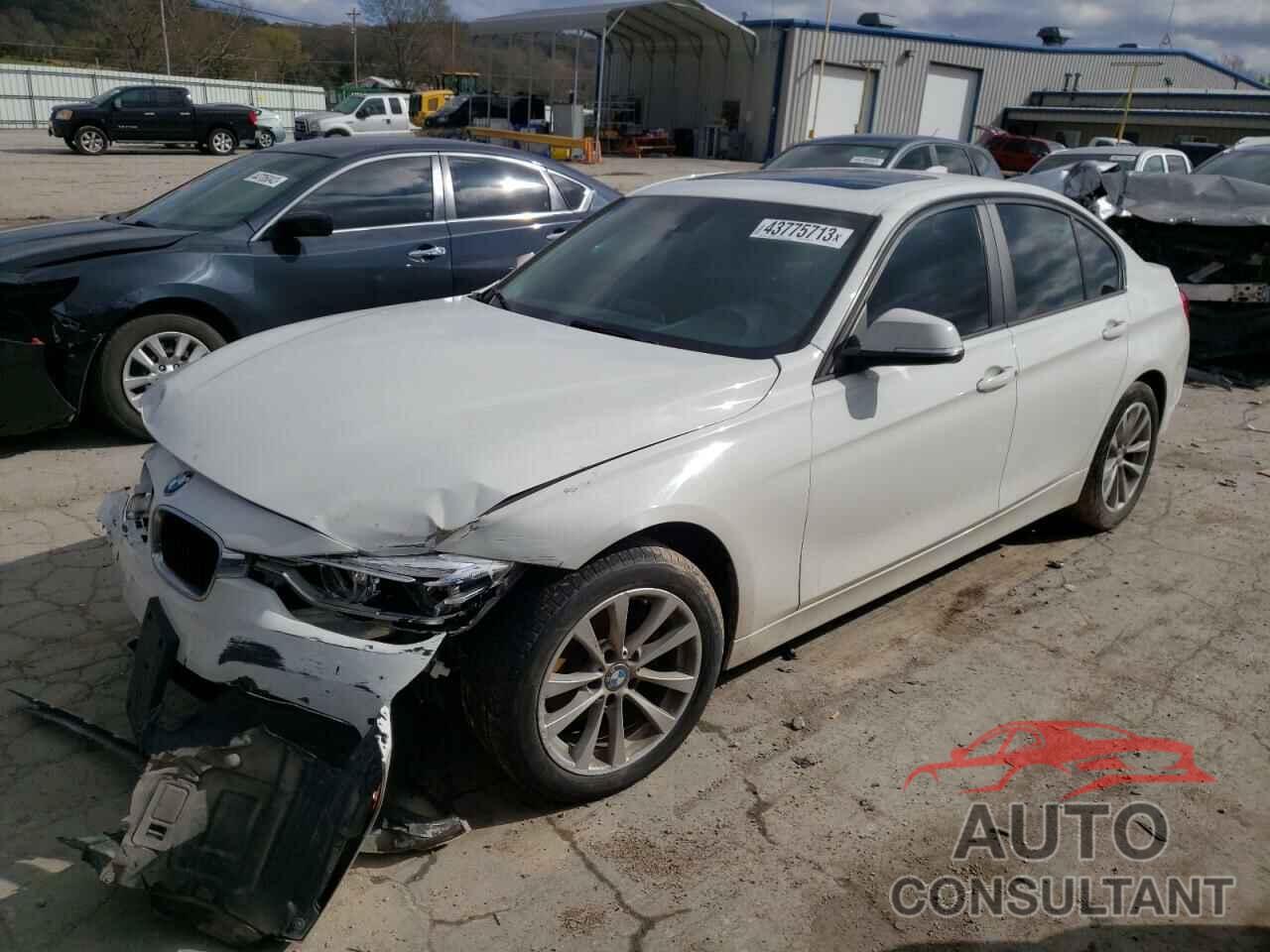 BMW 3 SERIES 2018 - WBA8A3C51JA357723