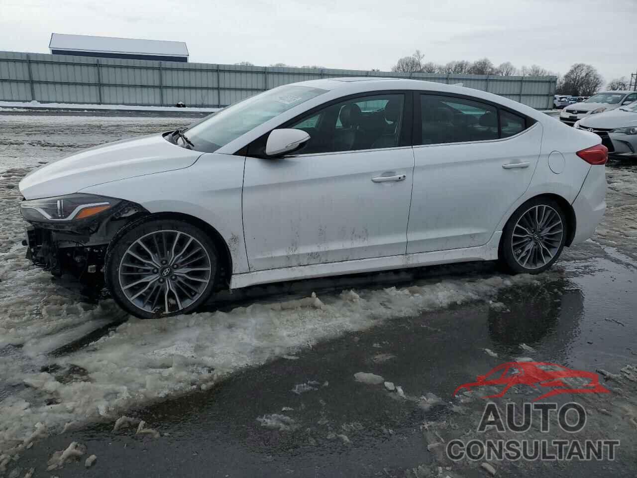 HYUNDAI ELANTRA 2017 - KMHD04LB9HU334968