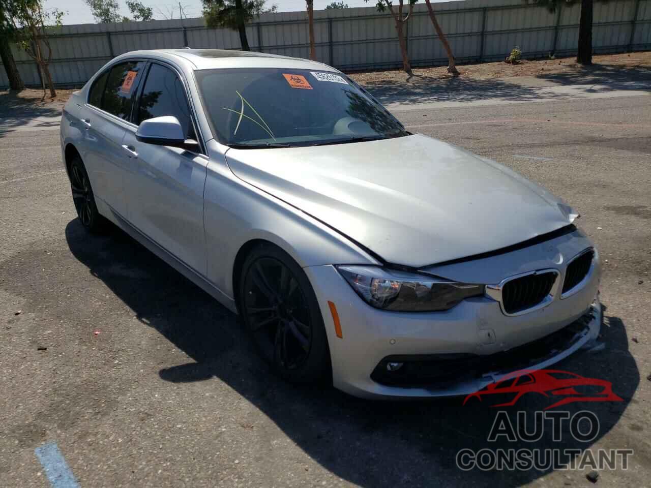 BMW 3 SERIES 2017 - WBA8B9C54HK884868