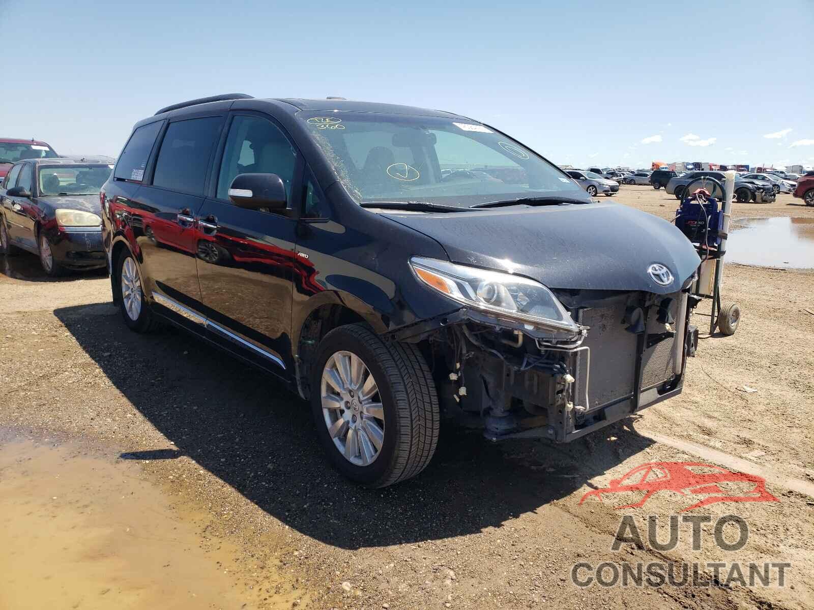 TOYOTA SIENNA 2017 - 5TDDZ3DC6HS160678