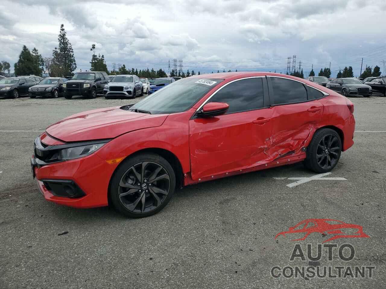 HONDA CIVIC 2019 - 2HGFC2F86KH501338