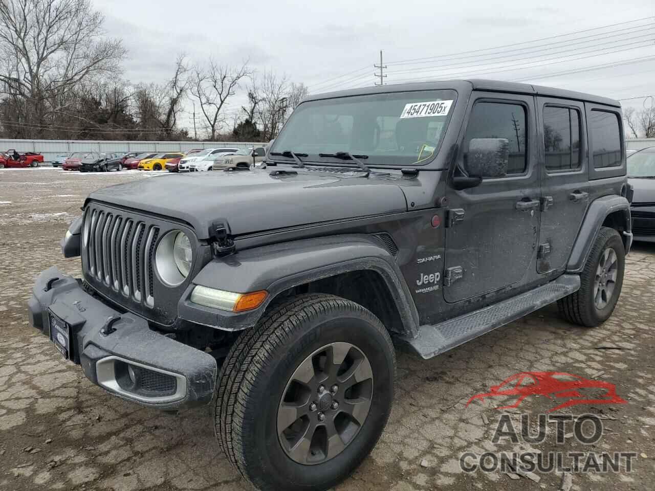JEEP WRANGLER 2018 - 1C4HJXEG3JW124535