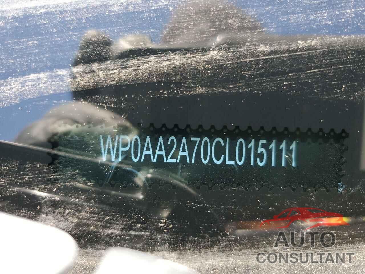 PORSCHE PANAMERA 2012 - WP0AA2A70CL015111