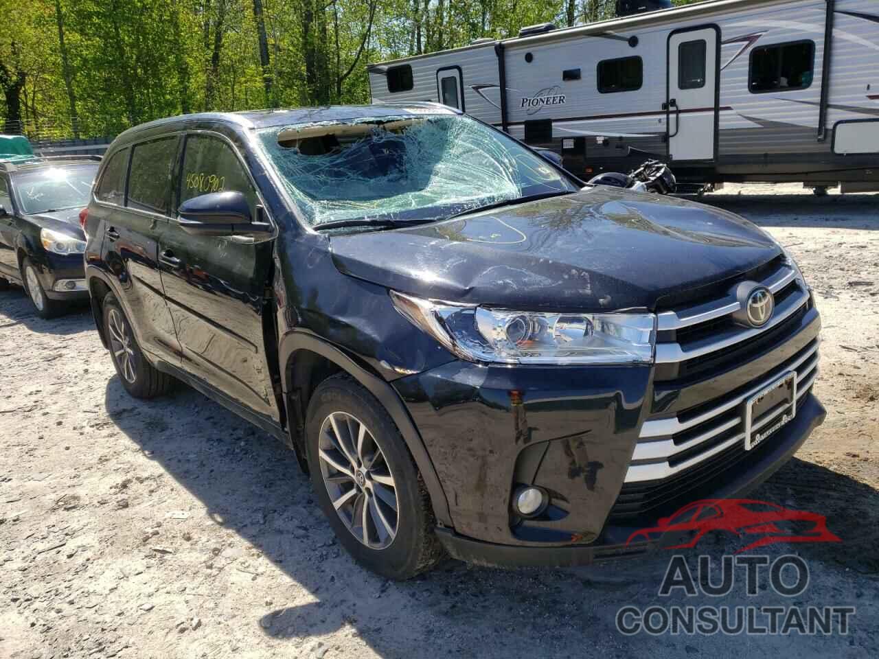 TOYOTA HIGHLANDER 2017 - 5TDJZRFH4HS408893
