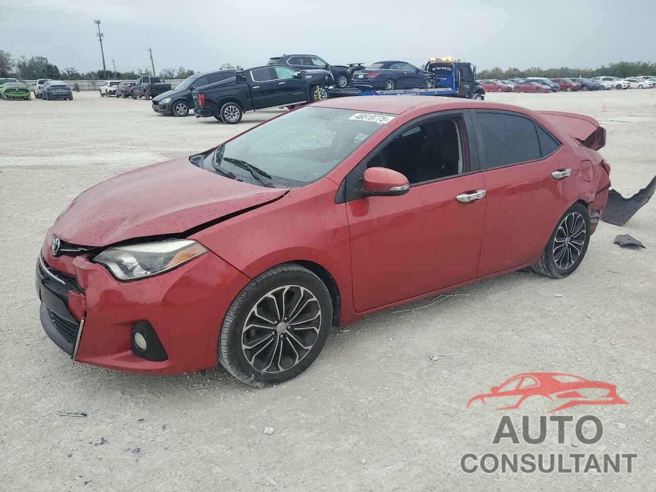 TOYOTA COROLLA 2016 - 2T1BURHE7GC591655