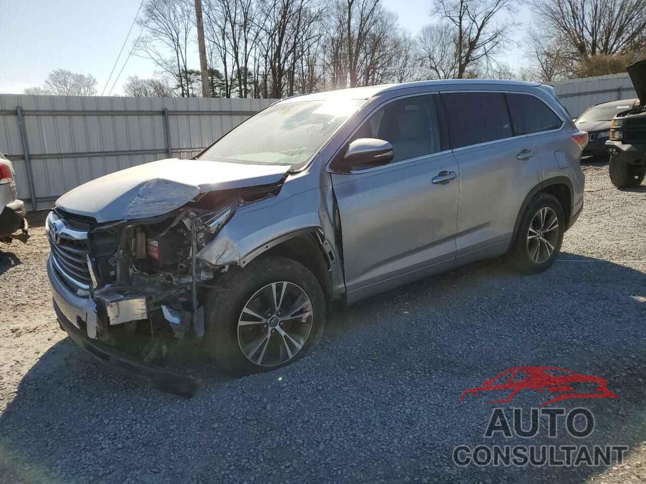 TOYOTA HIGHLANDER 2016 - 5TDKKRFH4GS501145