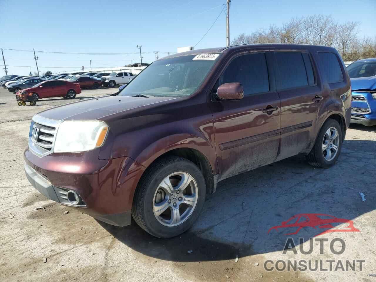 HONDA PILOT 2012 - 5FNYF4H55CB045157