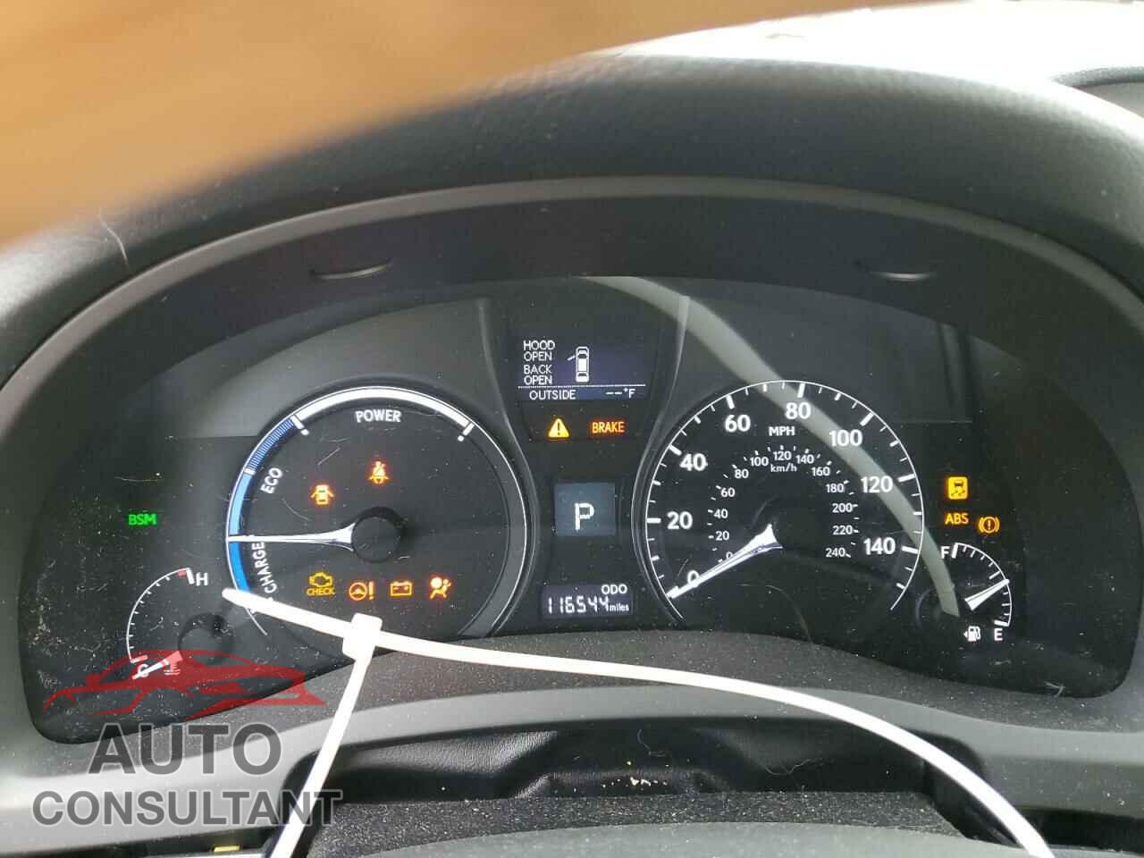 LEXUS RX450 2014 - JTJBC1BA5E2069111